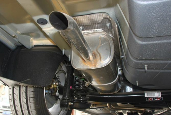汽车排气系统用不锈钢管材使用场景