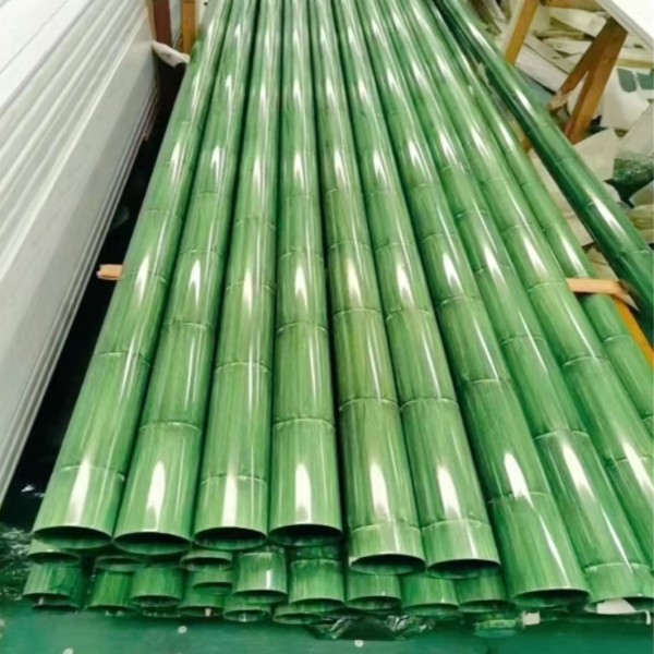 喜有沃绿色不锈钢竹节管