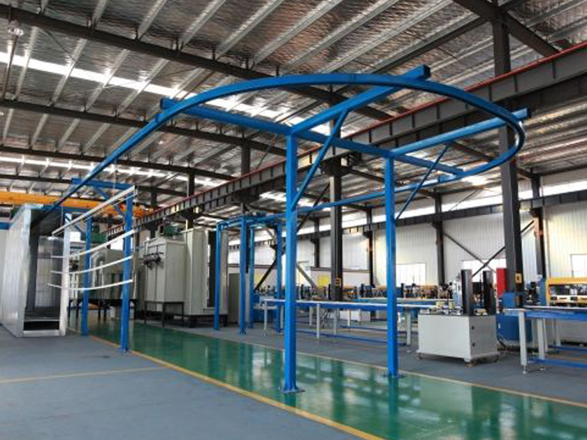 彩色不锈钢管镀色车间